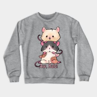 Kawaii Rats Crewneck Sweatshirt